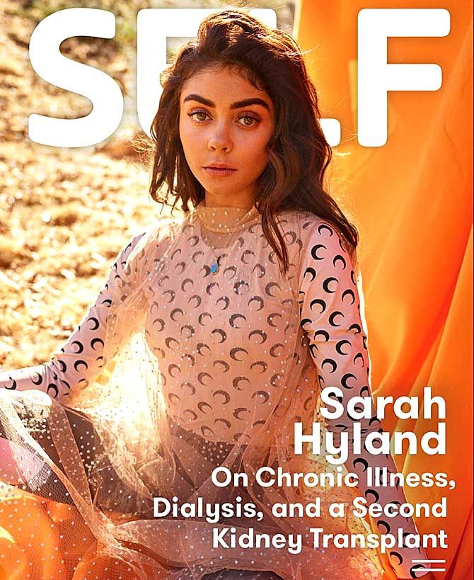 Sarah Hyland on Self magazine