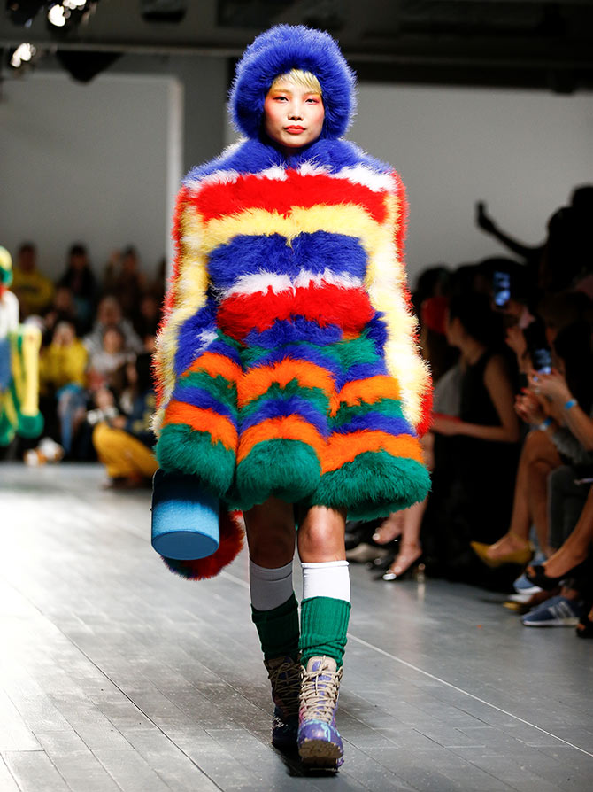 Pics! Outrageous styles from London Fashion Week - Rediff.com Get Ahead