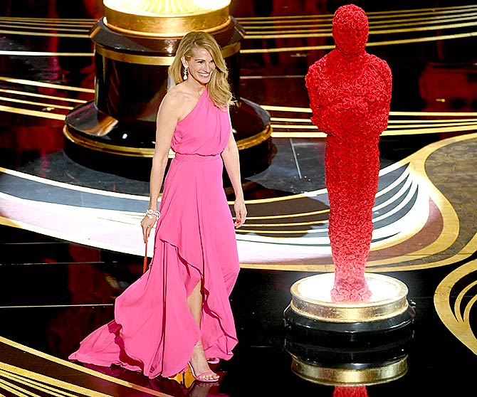 Julia Roberts at the Academy Awards last year