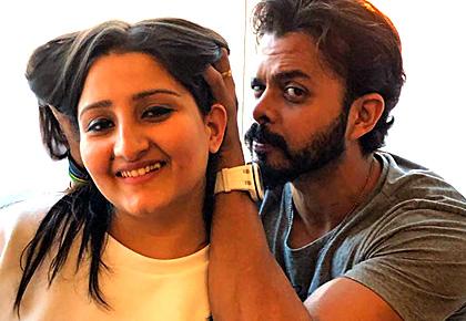 sreesanth and bhuvneshwari