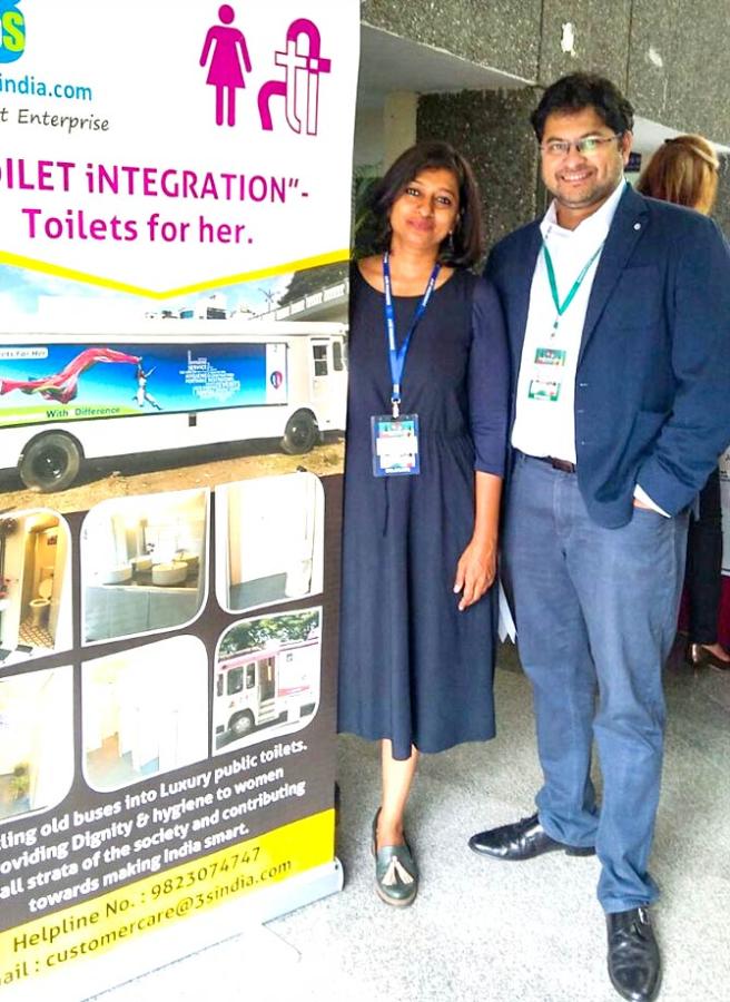 Ulka Sadalkar and Rajeev Kher of TI