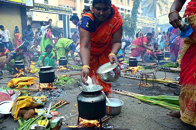 Residents of Mumbai's Dharavi celebrate Pongal 2019