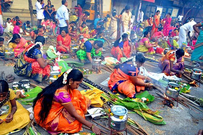 Residents of Mumbai's Dharavi celebrate Pongal 2019