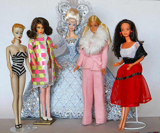 barbie dolls from the 70s