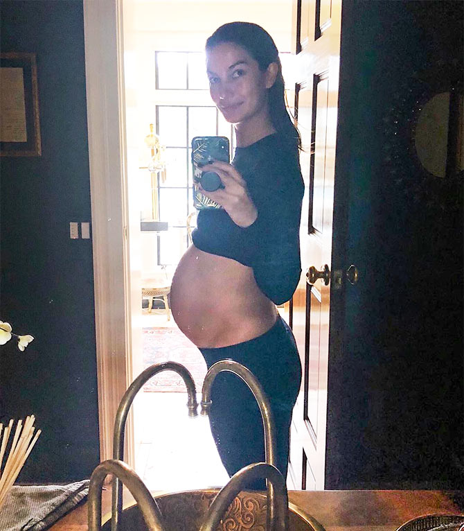 Lily Aldridge reveals on Instagram she's pregnant with second