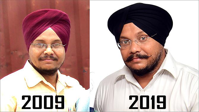 Baljeet Sansoa takes the 10 year challenge