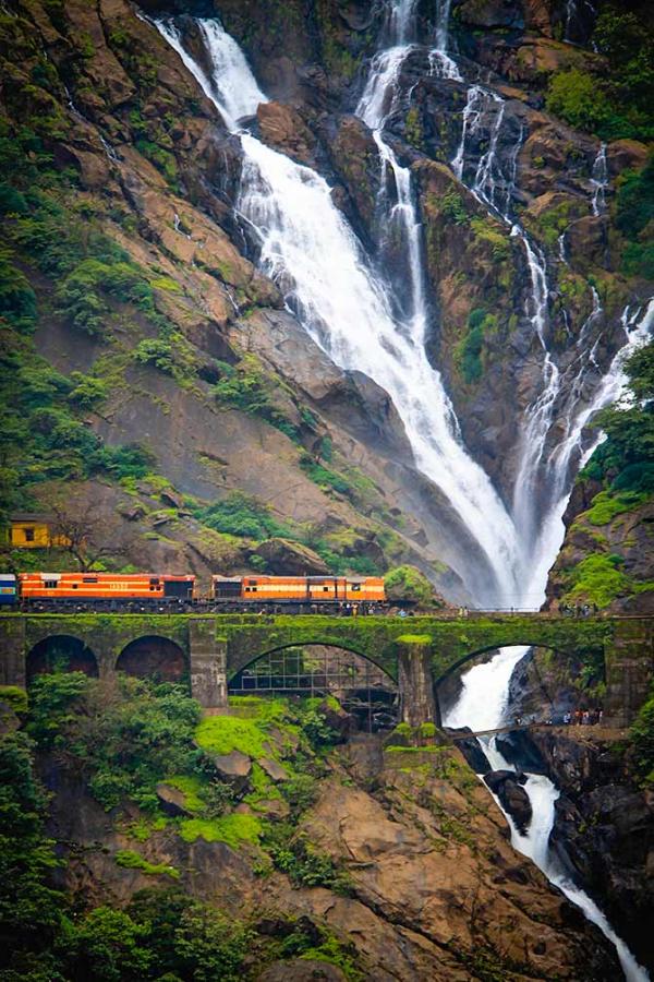 Dudhsagar waterfalls