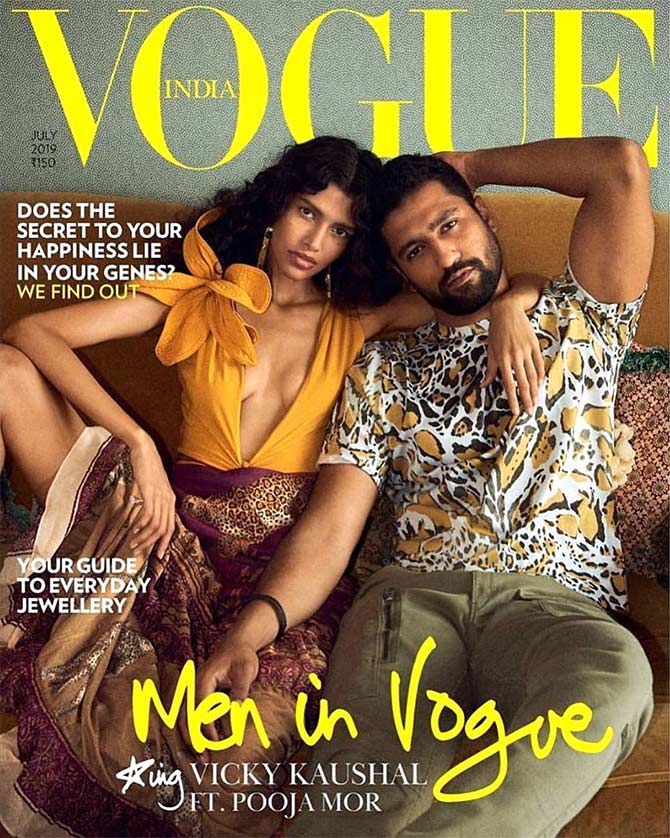 Vicky Kaushal and Pooja Mor