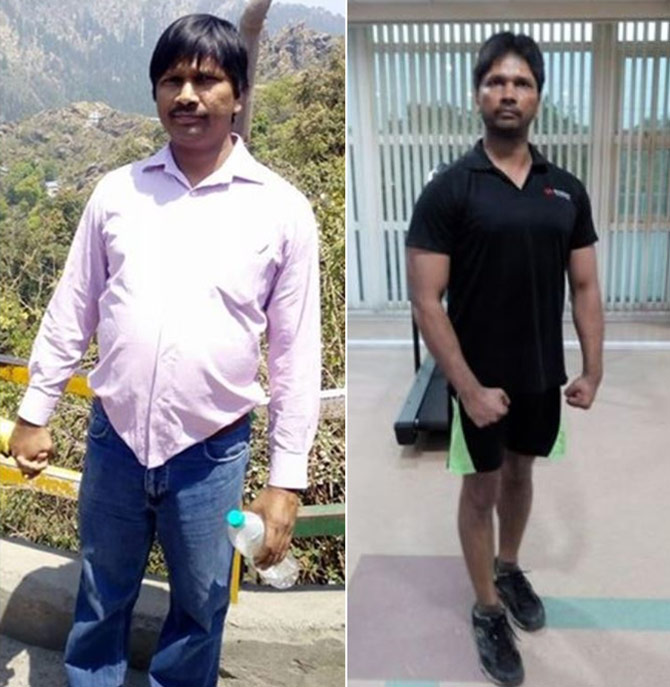 At 46, he fought high BP, fatty liver and lost 13 kg