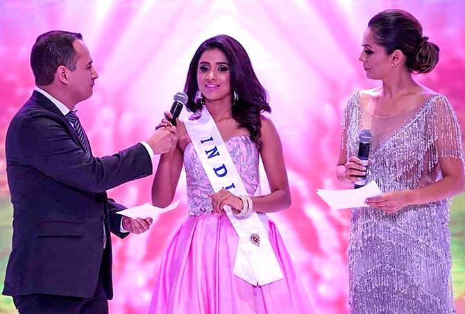 Sushmita Singh is first Indian to win Miss Teen World 2019