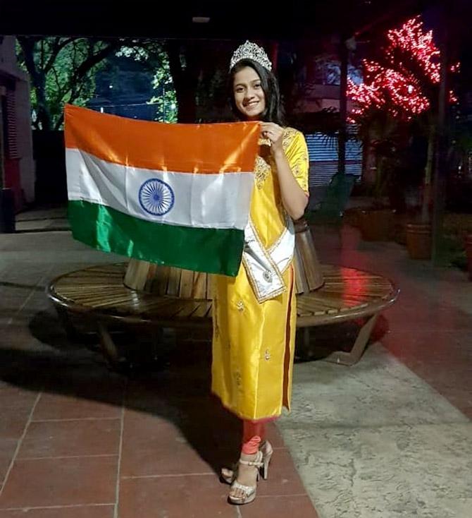 Sushmita Singh is first Indian to win Miss Teen World 2019