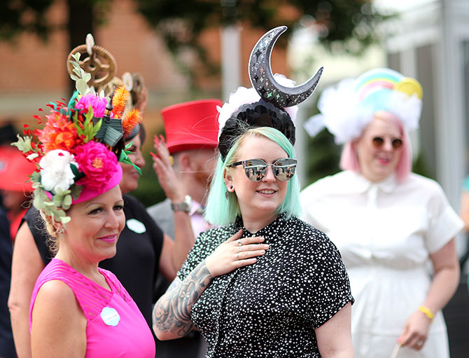 Photos: The COOLEST hats at Royal Ascot