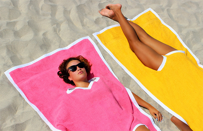 Forget bikinis, towelkini is the latest beach trend
