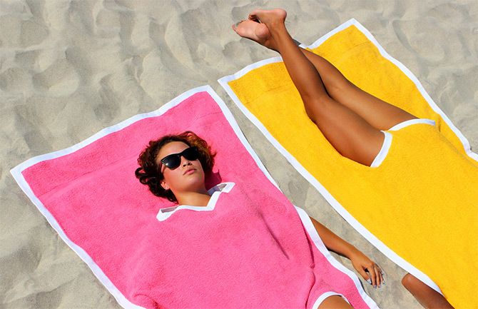 Towelkini is the latest beach trend!