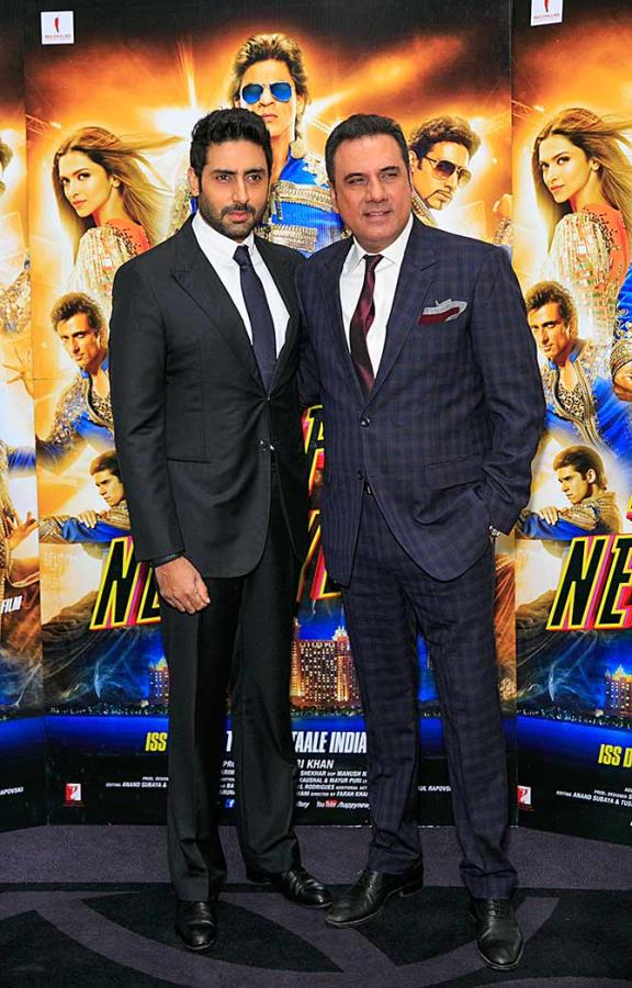 Abhishek Bachchan and Boman Irani