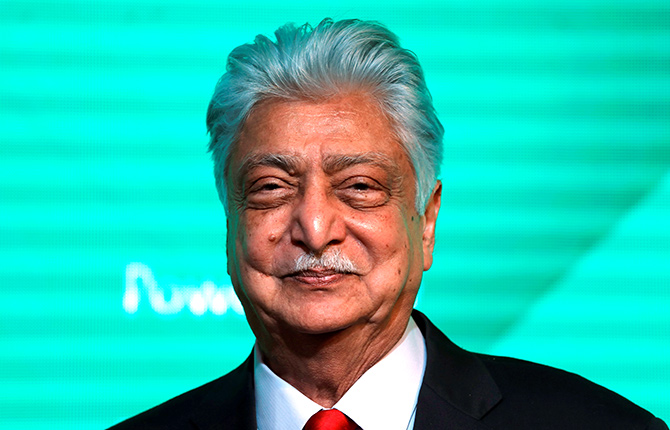Azim Premji's pay package rose 95% to $ 262,054