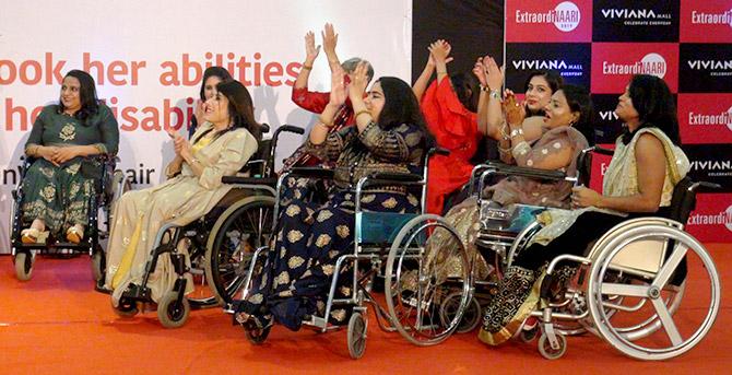 Differently-abled superwomen