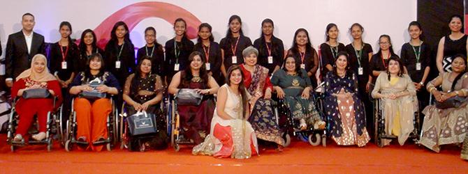 Differently-abled superwomen