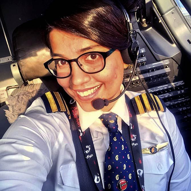 Flight commander Rucha Nirale