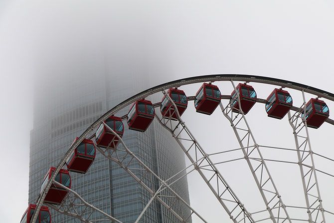 The Hong Kong observation wheel