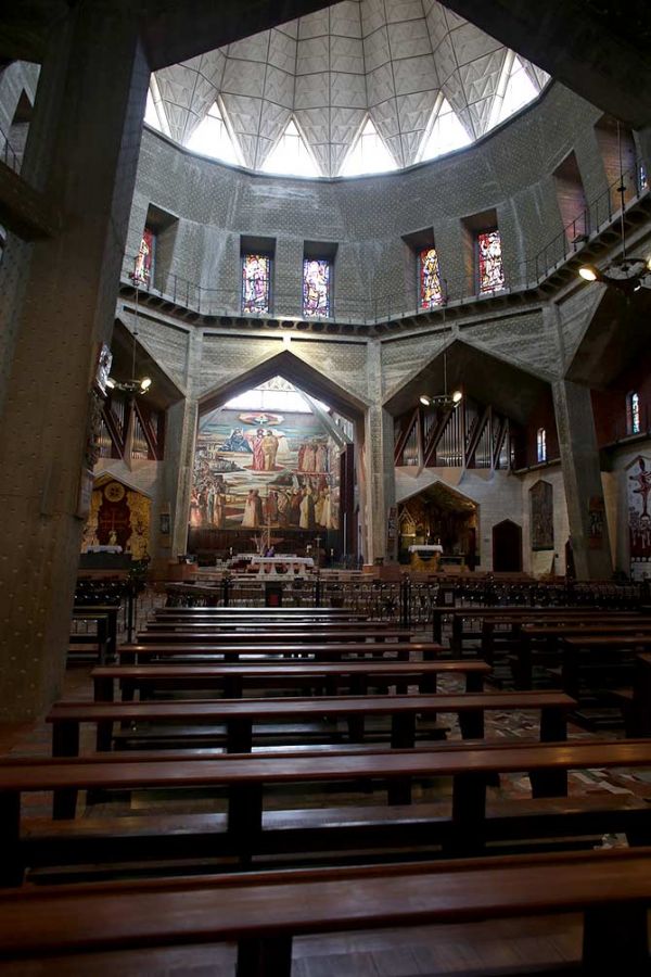 Inside the Basilica of the Annunciation, Nazareth