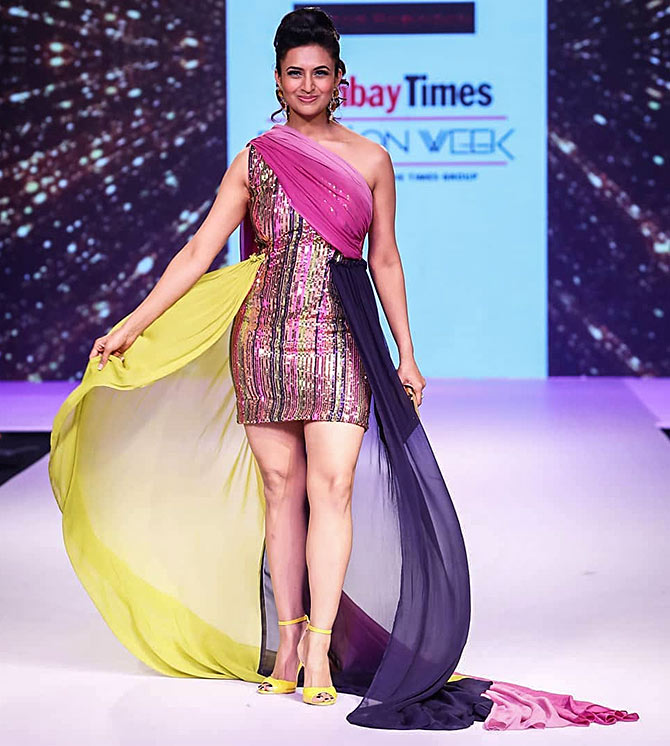 Divyanka Tripathy at Bombay Times fashion week