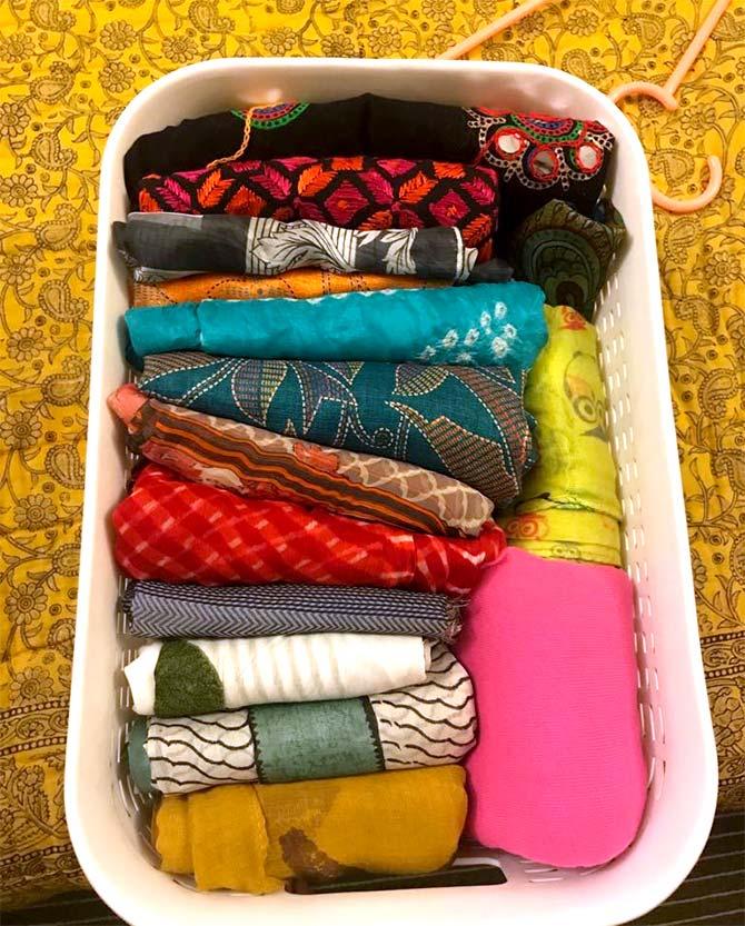 Konmari folding