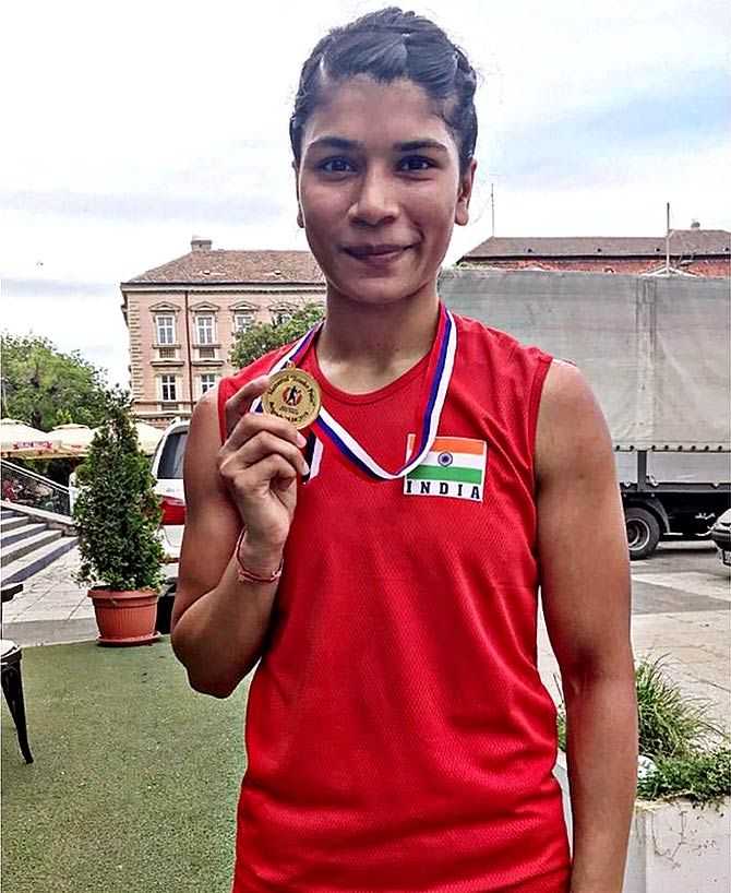 Nikhat Zareen won gold at the Strandja Memorial in February