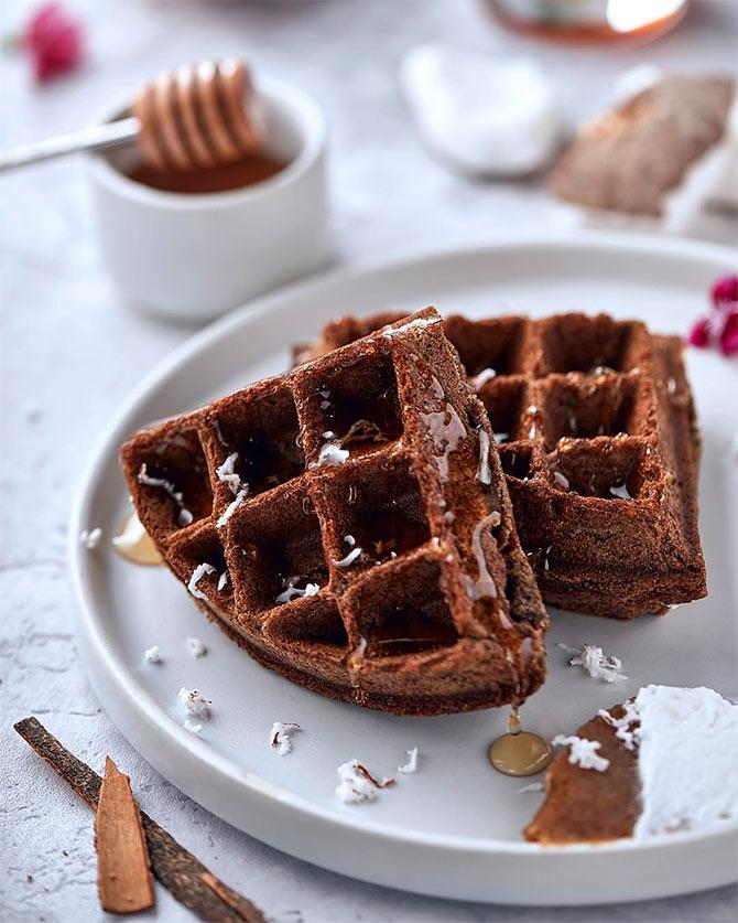 Ragi Waffle