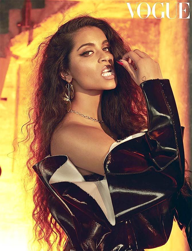 Lilly Singh turns up the heat in Vogue photo shoot - Rediff.com Get Ahead
