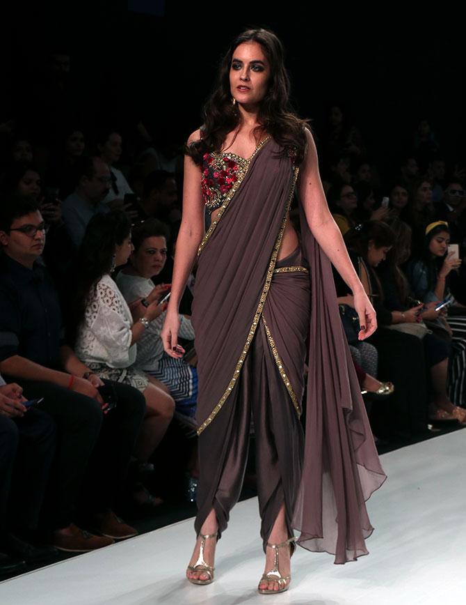 Archana Kochhar presents collection at Times Fashion Week