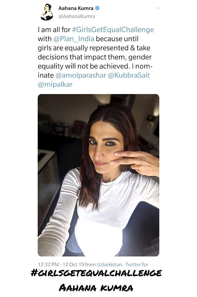 Why are stars talking about Girls Get Equal Challenge?