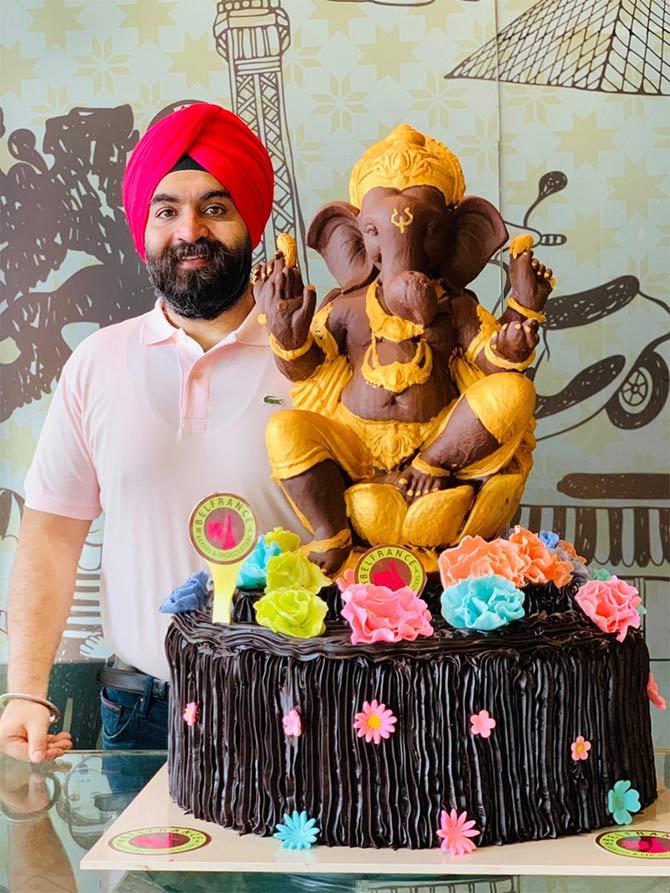 Ganesh Chaturthi Special Cake, - Just Bake