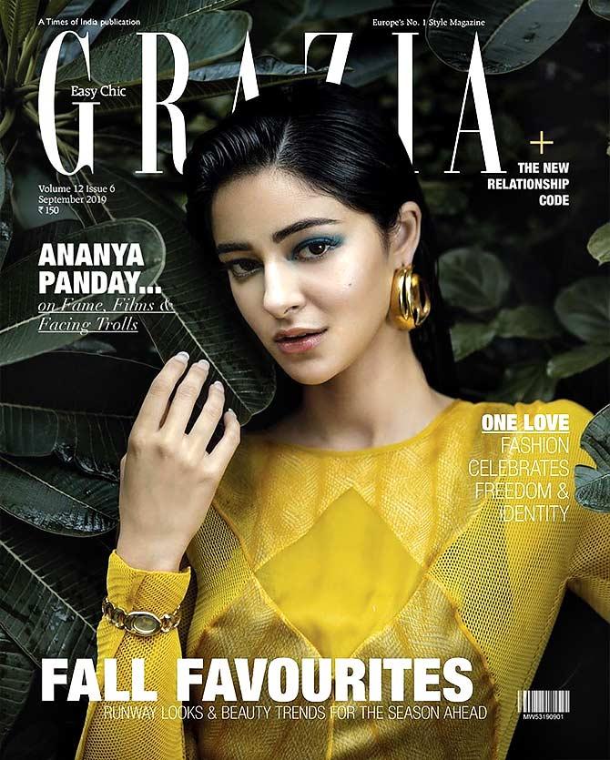 Ananya Pandey on Grazia 