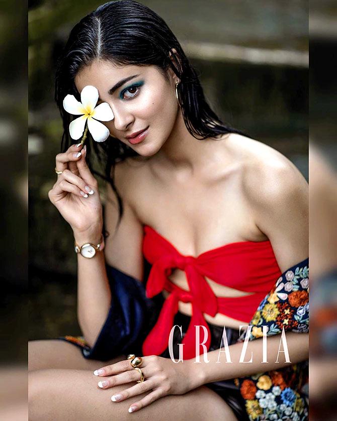 Ananya Pandey on Grazia 