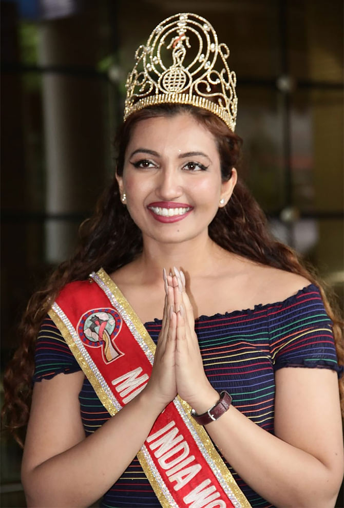 Miss India Worldwide has a message for INDIA - Rediff.com ...