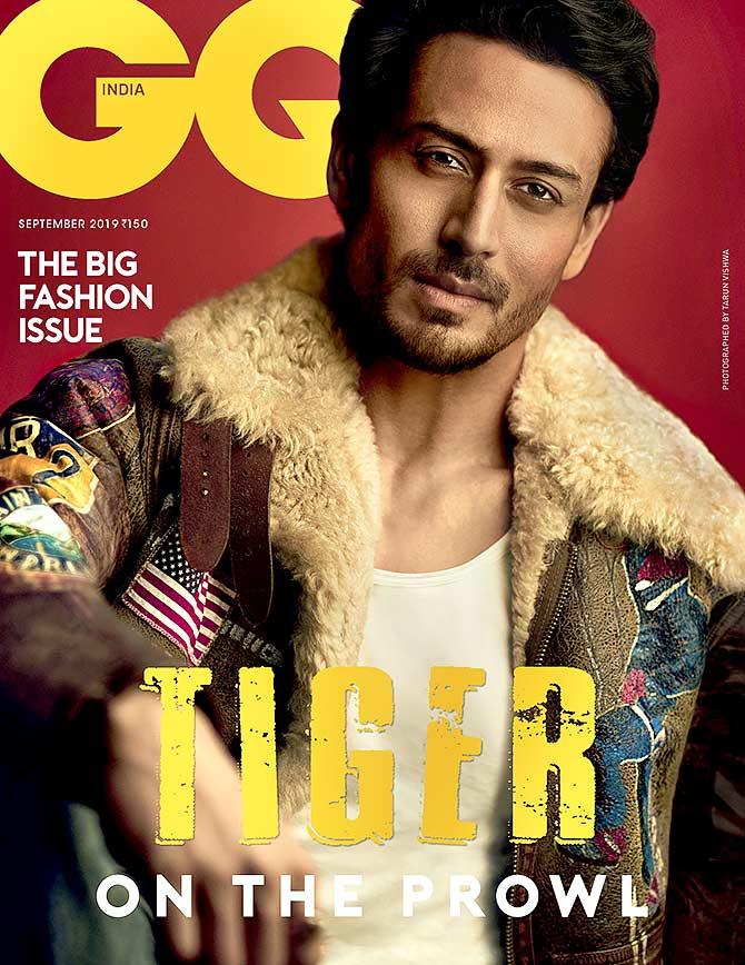 Tiger Shroff on GQ India