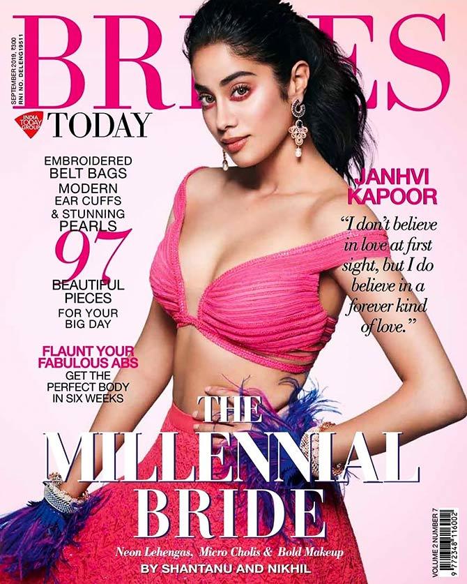 Janhvi Kapoor on Brides Today