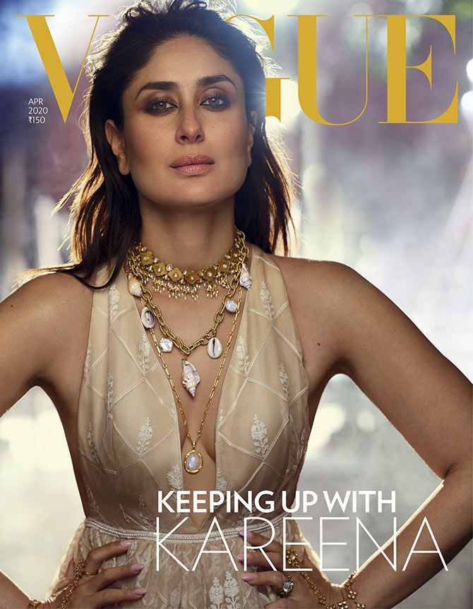 Kareena on Vogue's April 2020 issue