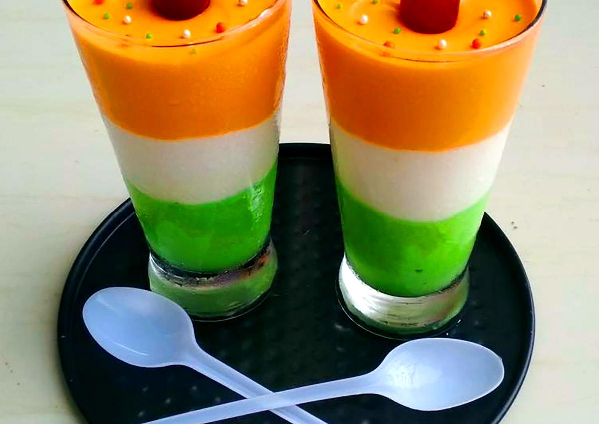 Tricolour Mousse