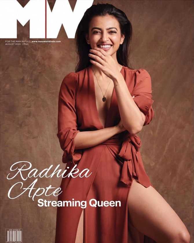 Radhika Apte on Man's World India cover