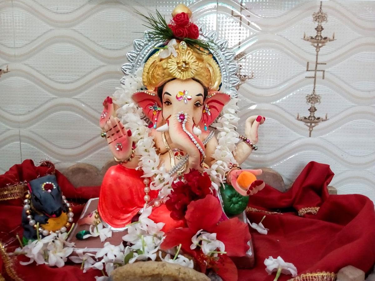 Rediff readers share photographs of Ganpati celebrations