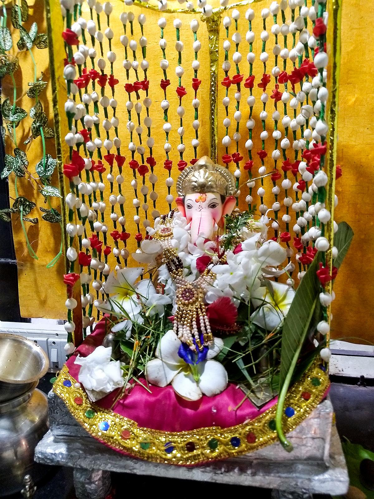 Rediff readers share photographs of Ganpati celebrations