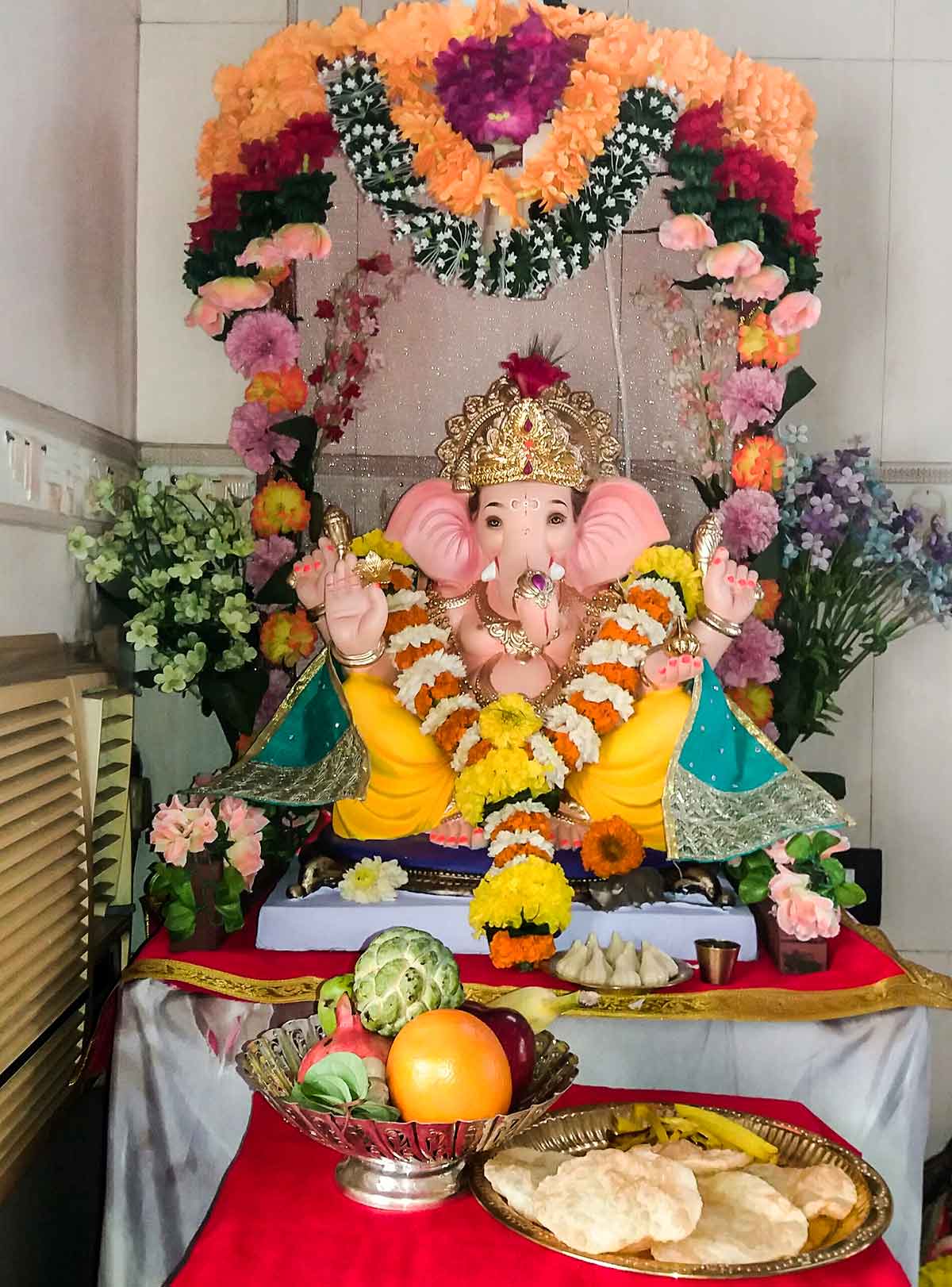 Rediff readers share pictures of Ganesha celebrations