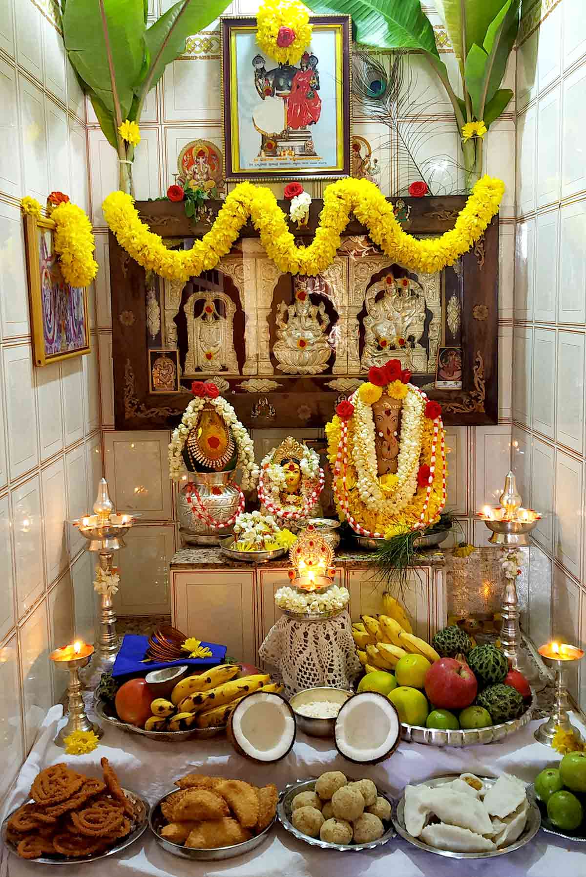 Rediff readers share pictures of Ganesha celebrations