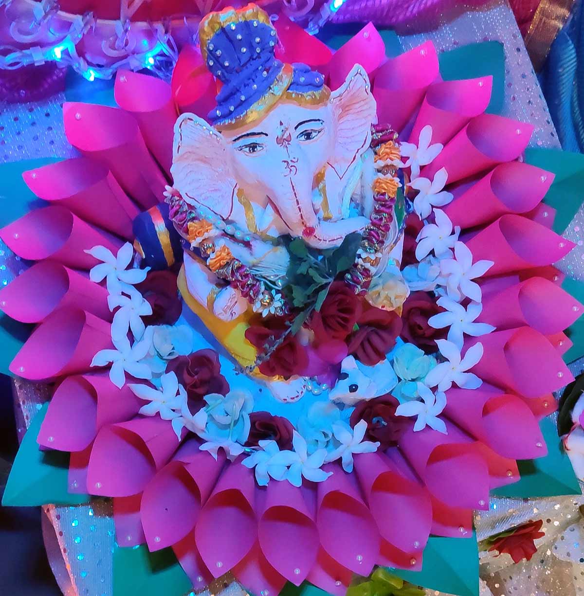 Rediff readers share pictures of Ganesha celebrations