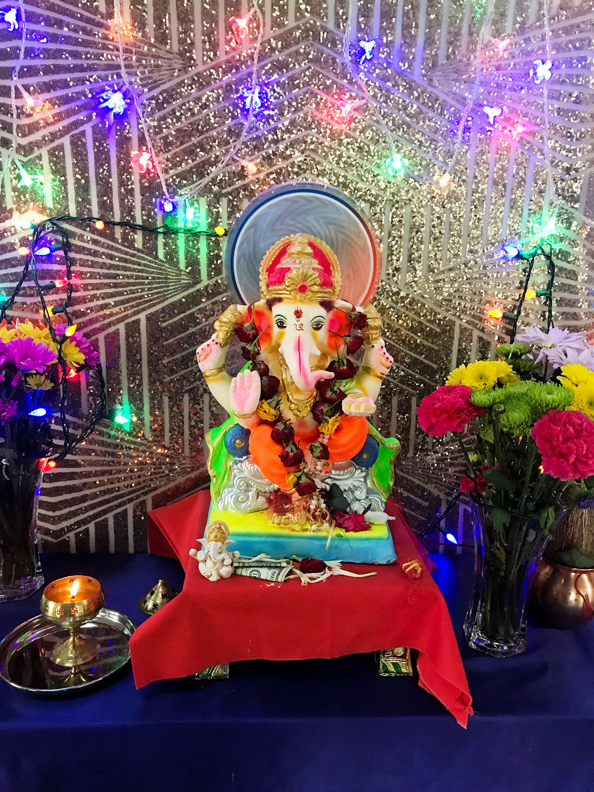 Rediff readers share photographs of their Ganeshotsav celebrations