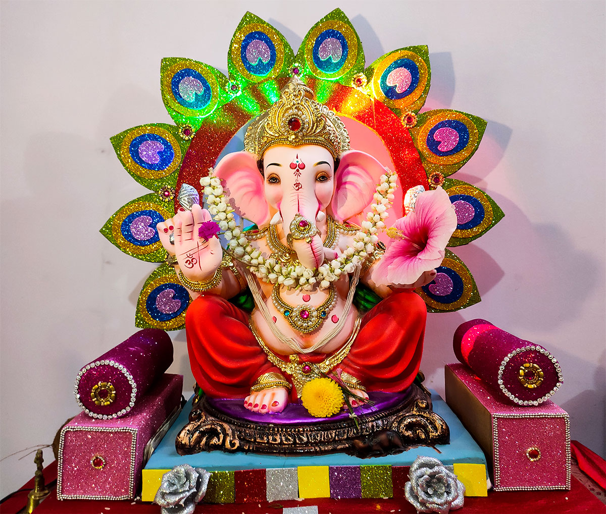 Rediff readers share photographs of their Ganeshotsav celebrations