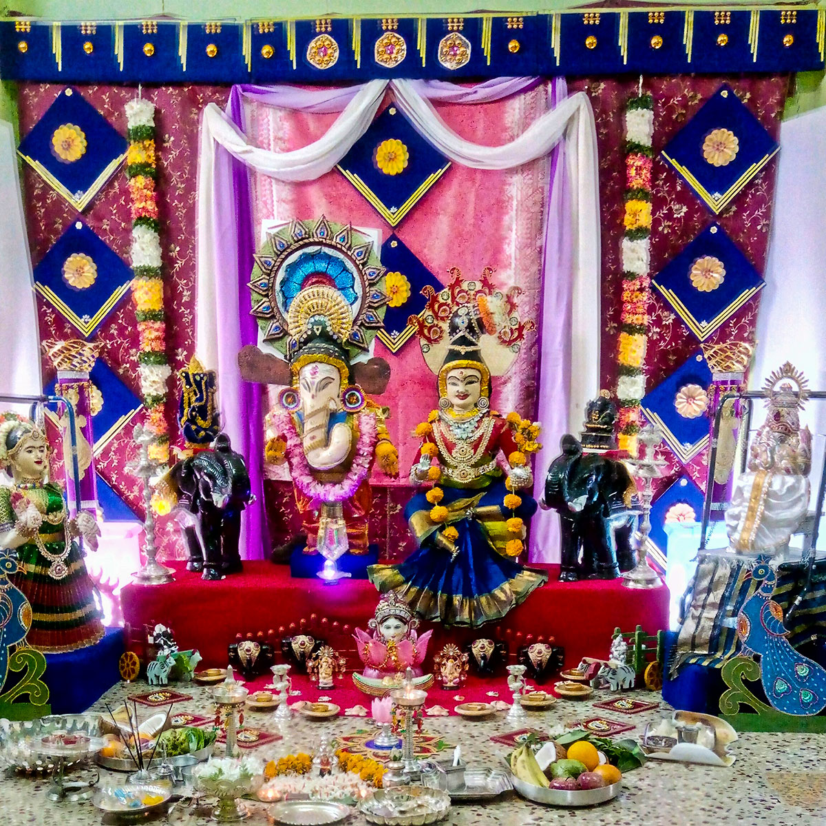 Rediff readers share photographs of their Ganeshotsav celebrations