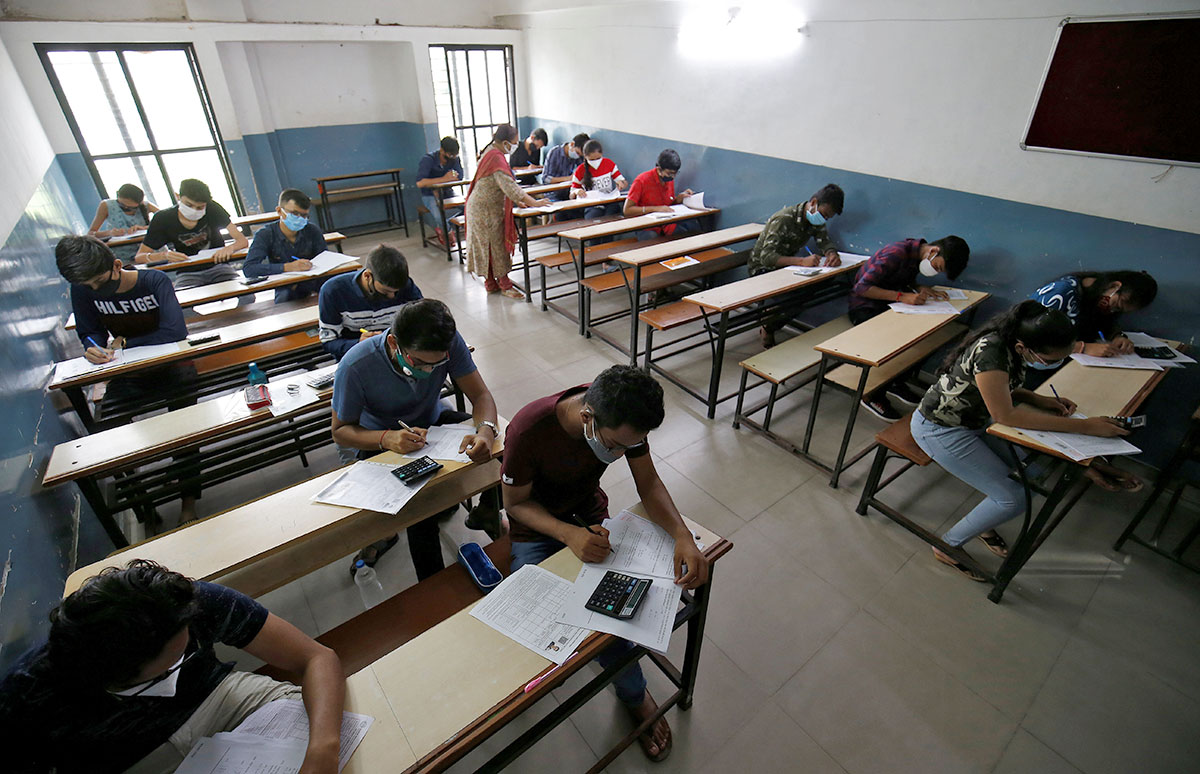 UP: Students write 'Jai Shri Ram' on answer sheets, clear exams